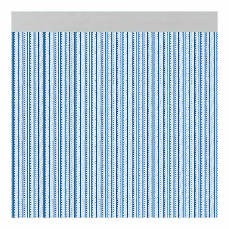 Rideau Acudam Brescia Portes Bleu Extérieur PVC Aluminium 90 x 210 cm