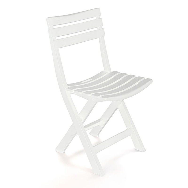 Chaise Pliante IPAE Progarden Birki bir80cbi Blanc 44 x 41 x 78 cm