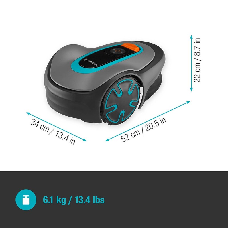 Robot tondeuse Gardena Smart Sileno 15201-34 250 m