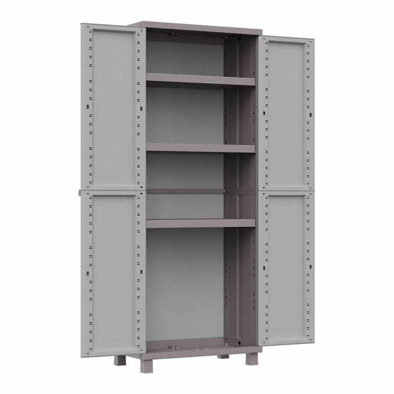 Armoire à balai Terry Jrattan 369 Gris 68 x 37