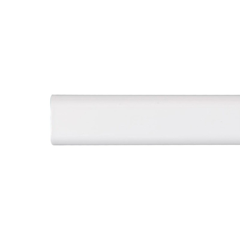 Tringle de penderie Stor Planet Cintacor Blanc Ovale 100 cm 15 x 25 mm