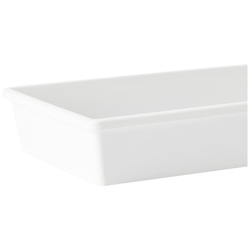 Organisateur de tiroir Mondex Space System polypropylène 15 x 38 x 5 cm Blanc