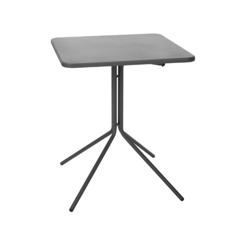 Table Piable Ambiance x99001620 Gris foncé 58 x 58 x 70 cm