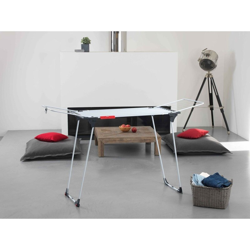 Corde à linge Vileda Infinity Blanc Aluminium 257 x 57 x 100 cm Extensible