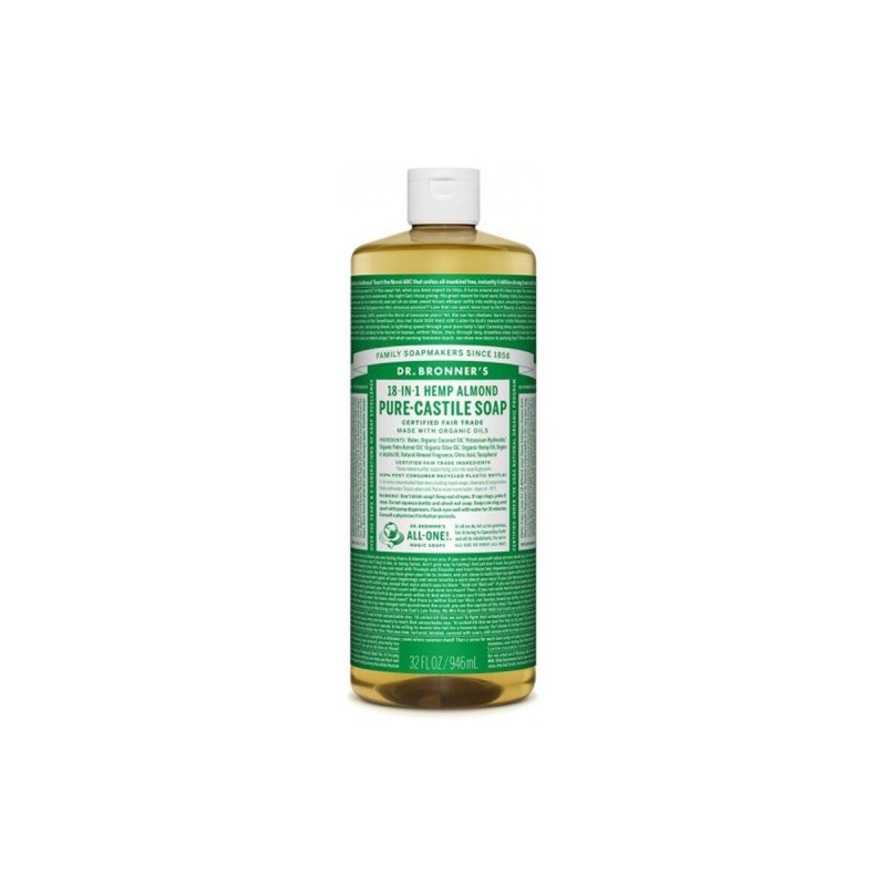 Savon liquide Dr Bronner's 945 ml Amandes