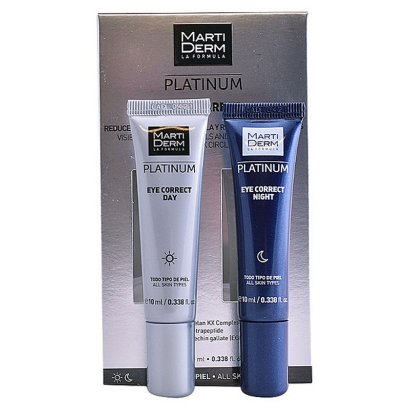 Soin contour des yeux Platinum Martiderm 1472-42360 (2 pcs) 10 ml (2 Unités)