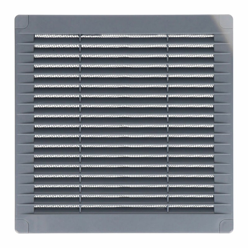 Grille de ventilation EDM 87705 Gris 20 x 20 x 0