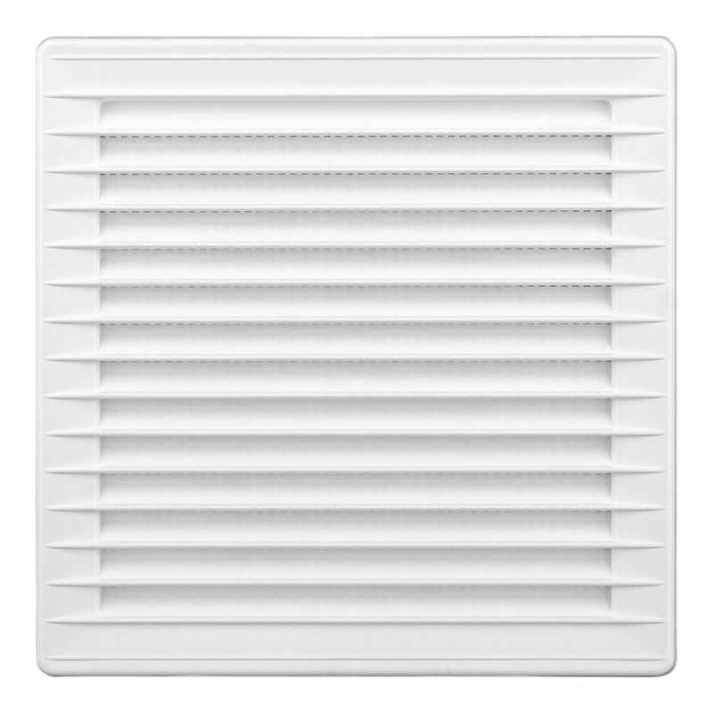 Grille de ventilation EDM 87724 Blanc 17 x 17 x 1