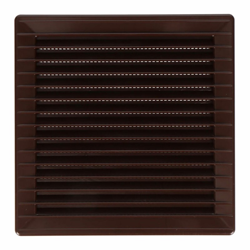 Grille de ventilation EDM 87729 Marron 14 x 14 cm