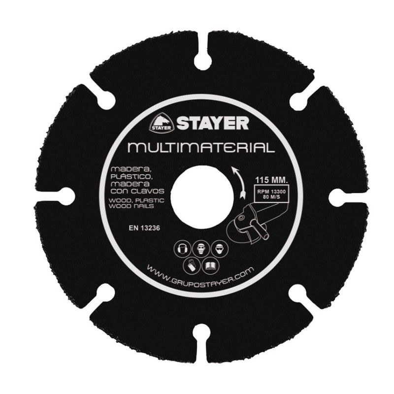 Disque de coupe Stayer Ø115 x 22