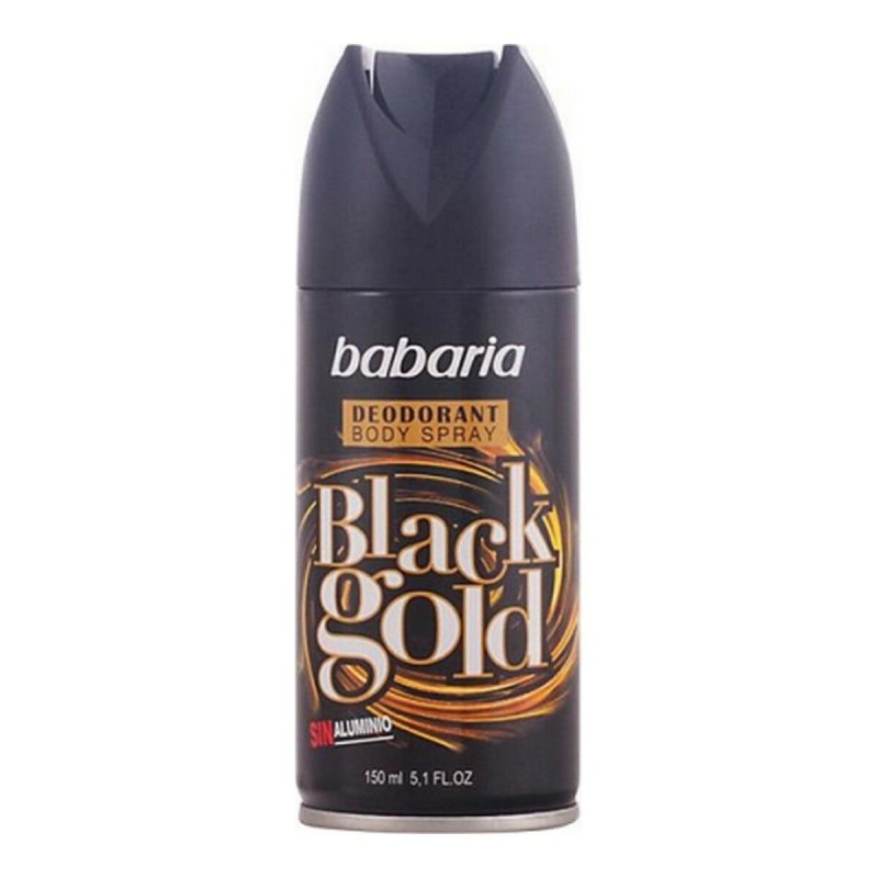 Spray déodorant Men Black Gold Babaria BAB31345 (150 ml)