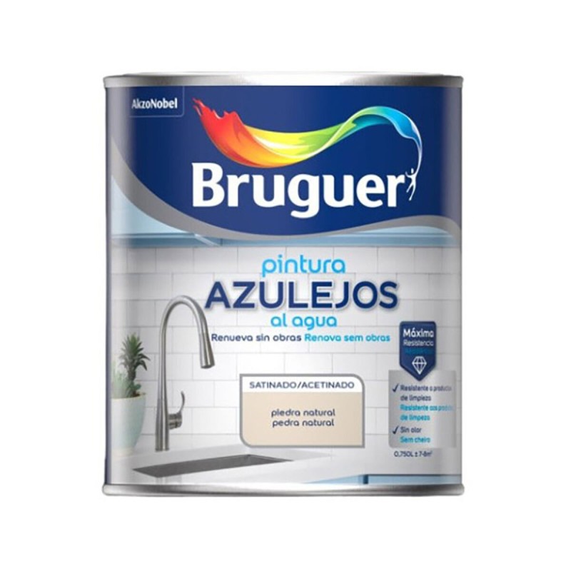 Peinture Bruguer Pierre Naturel 750 ml Tuile et carrelage