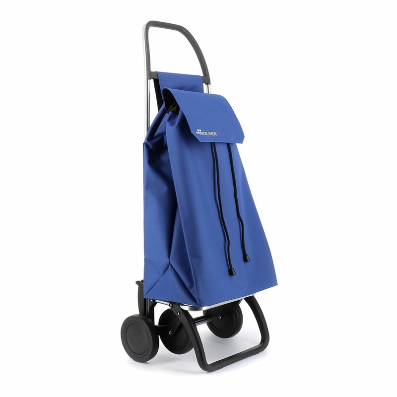 Panier à Courses Rolser saquet ln 4 ruedas mar Bleu 43 L Pliable