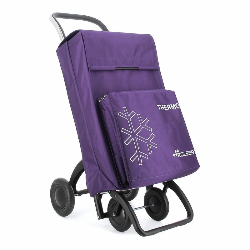 Panier à Courses Rolser termo fresh mf 4.2 more Violet Pliable