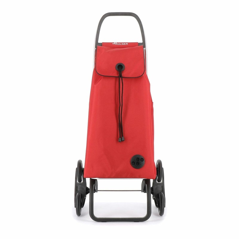 Panier à Courses Rolser i-max mf 6 Rouge 47,5 x 39,5 x 107 cm 43 L Pliable