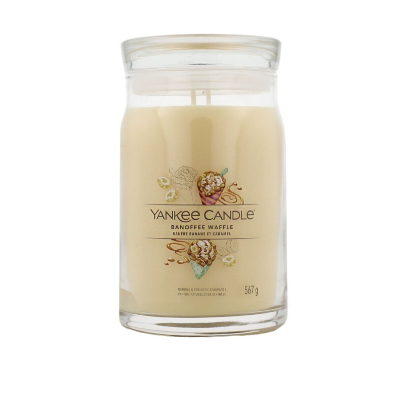 Bougie Parfumée Yankee Candle Signature Large Jar Banoffee Waffle 567 g