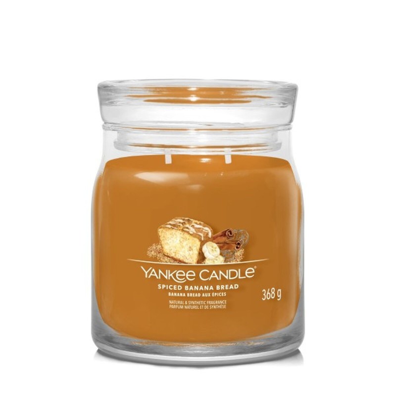 Bougie Parfumée Yankee Candle Spiced Banana Bread 368 g