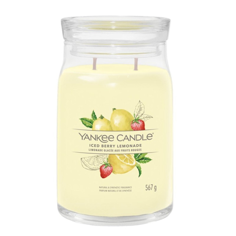 Bougie Parfumée Yankee Candle Iced Berry Lemonade 567 g