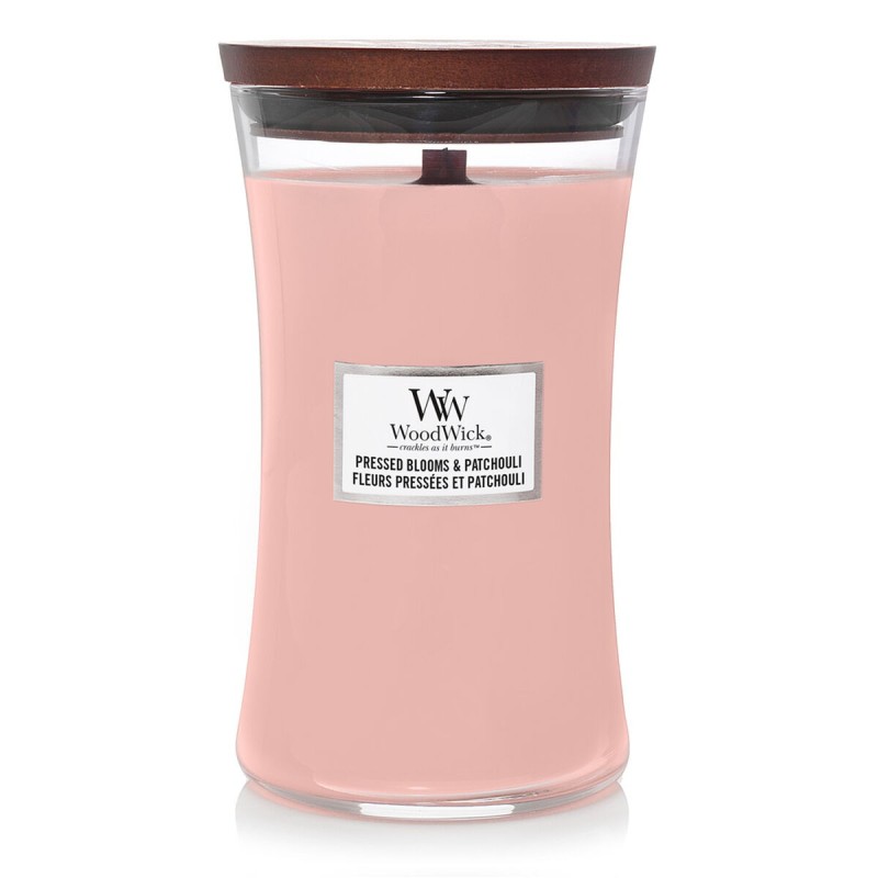 Bougie Parfumée Woodwick Pressed Blooms & Patchouli 610 g