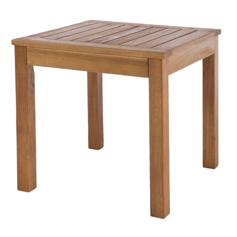 Table d'appoint Nina Naturel 40 x 40 x 40 cm Acacia