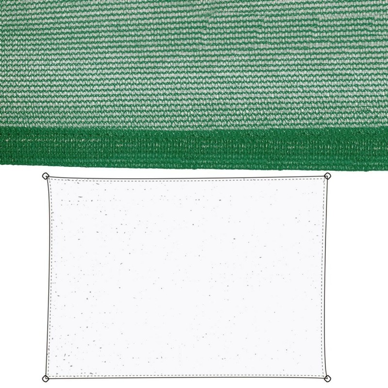 Voiles d'ombrage Vela sombreo Vert 90 x 180 x 0