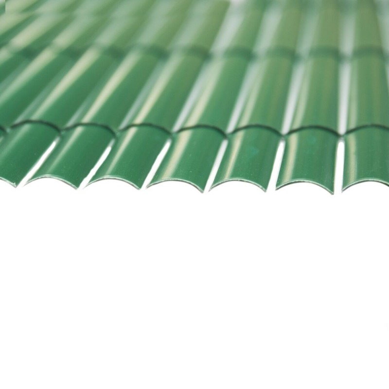 Canisse Vert PVC Plastique 3 x 1,5 cm