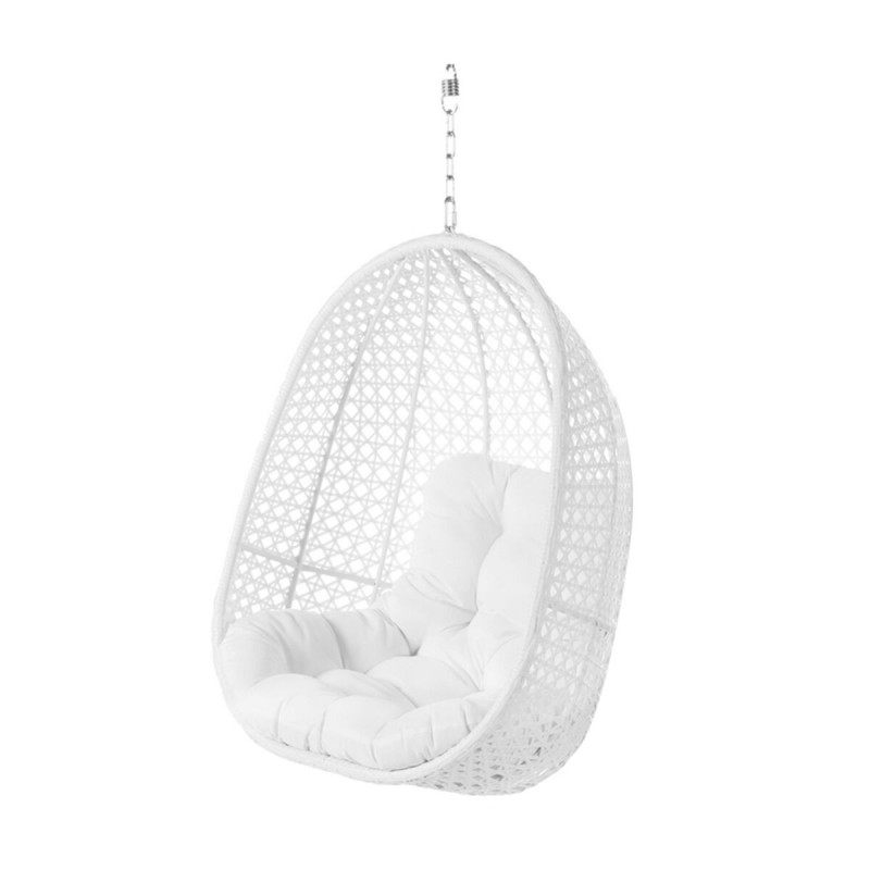 Fauteuil de jardin suspendu Dido Blanc 81 x 64 x 111