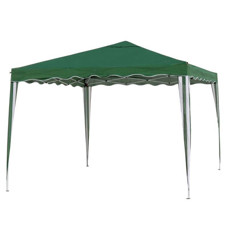 Pergola Gazebo Polyester Acier 300 x 300 x 250 cm