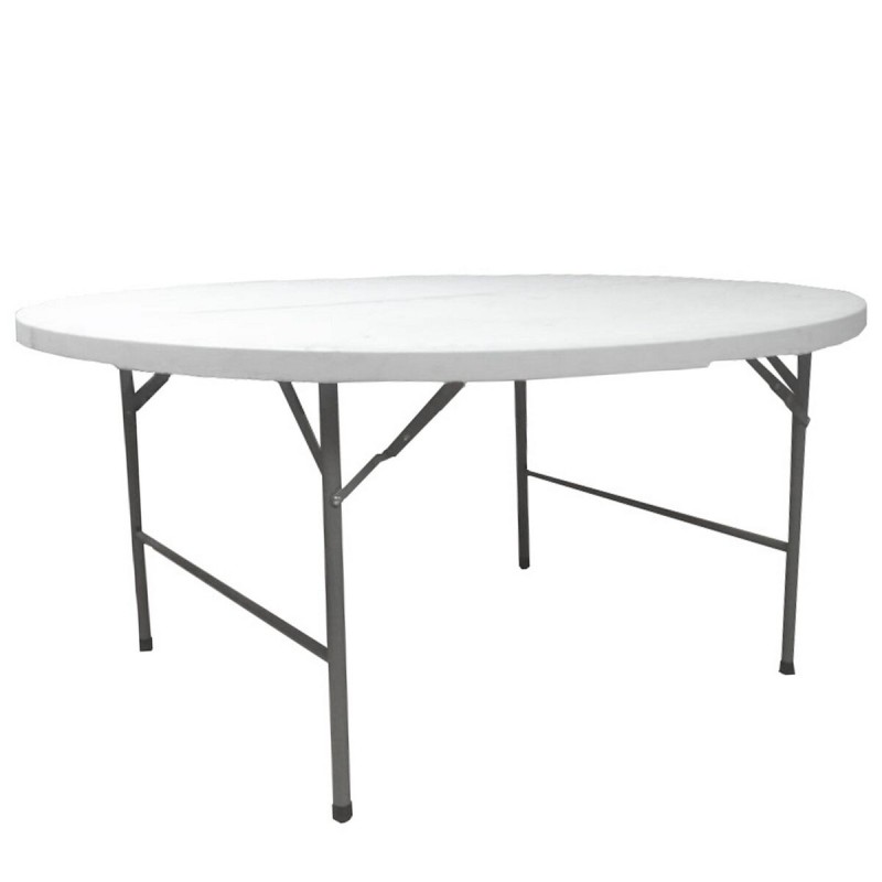 Table Piable Blanc HDPE 154 x 154 x 74 cm