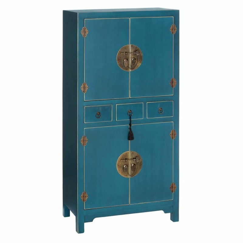 Buffet ORIENTE 63 x 33 x 131 cm Bleu DMF