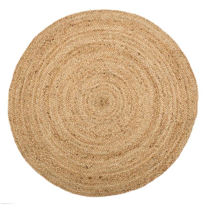 Tapis 120 x 120 x 1 cm Naturel Jute