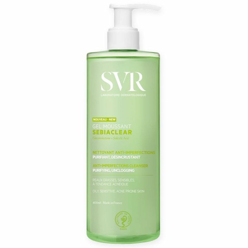 Gel nettoyant visage SVR Sebiaclear 400 ml