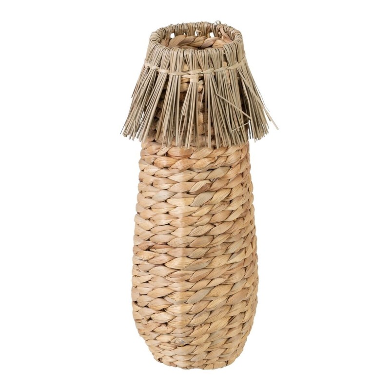 Vase Naturel 12 x 12 x 40 cm Fibre naturelle