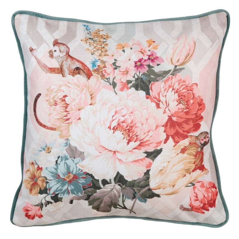 Coussin Polyester 45 x 45 cm Singe