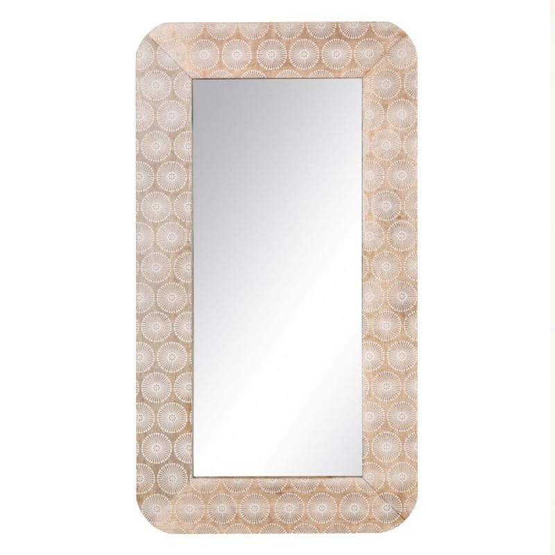 Miroir mural Blanc 91 x 2 x 50