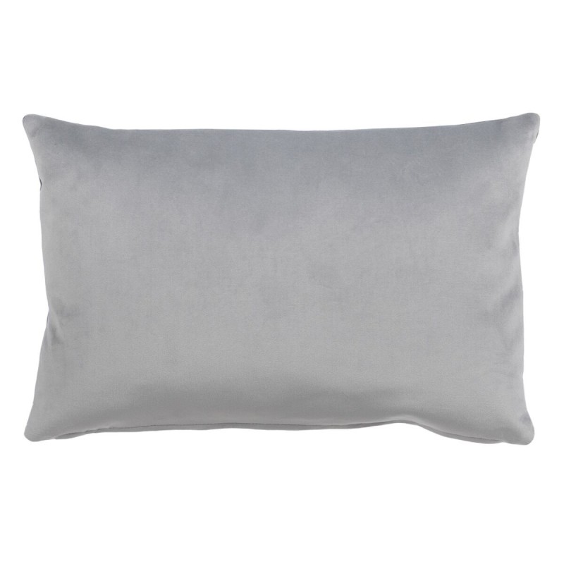 Coussin Gris Polyester 45 x 30 cm