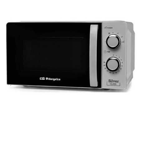 Micro-ondes Orbegozo MI 2118 20 L 700 W Gris Noir/Argenté Argenté