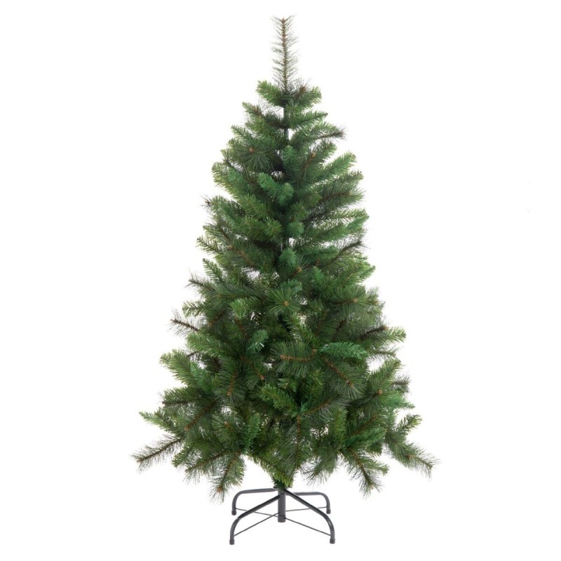 Sapin de Noël Vert PVC Métal Polyéthylène 210 cm