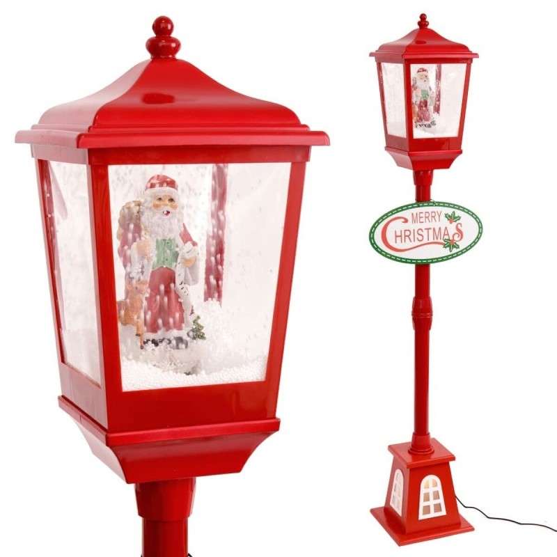 Décorations de Noël Rouge Multicouleur Bois Résine Noël 135 cm