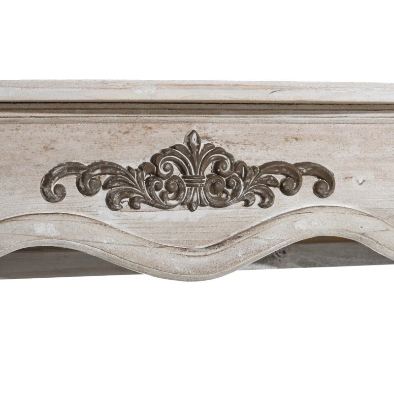 Façades de cheminée Bois d'épicéa Bois MDF 116 x 20 x 102 cm