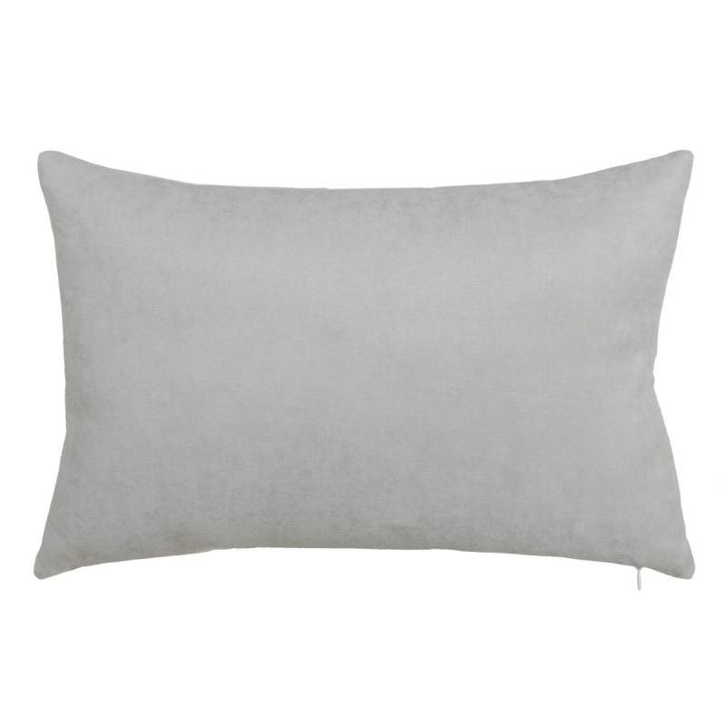 Coussin Polyester Gris 45 x 30 cm