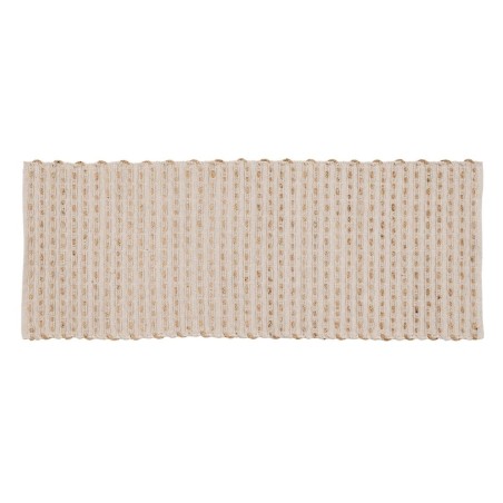 Tapis Blanc Naturel 70 % coton 30 % Jute 170 x 70 cm