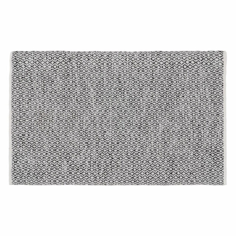 Tapis Gris 70 % coton 30 % Polyester 120 x 180 cm