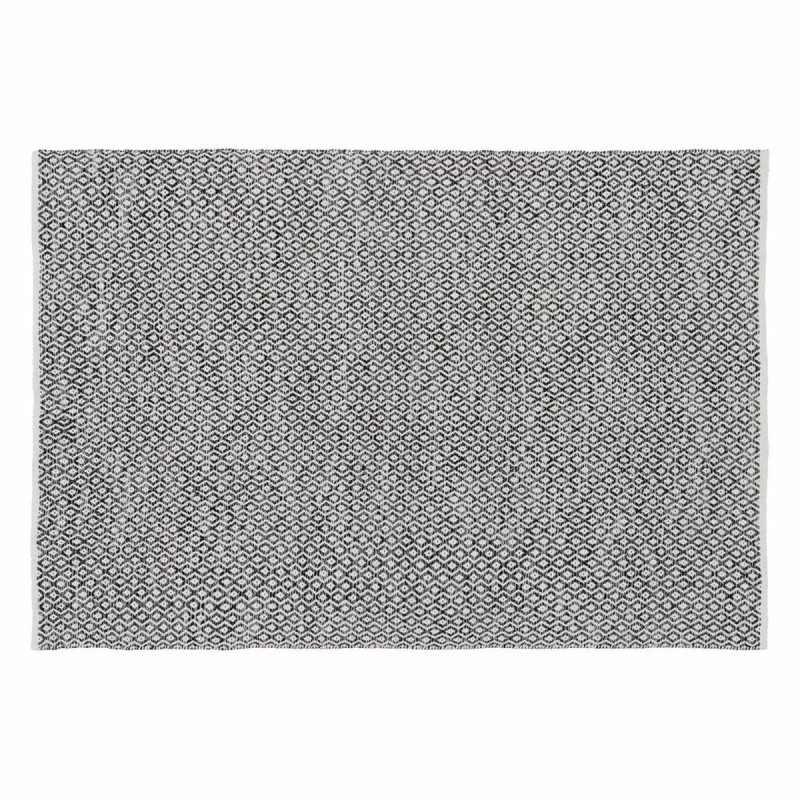 Tapis Gris 70 % coton 30 % Polyester 160 x 230 cm