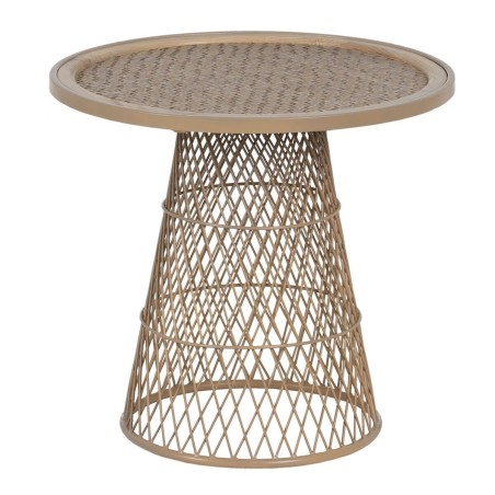 Table d'appoint Beige 55 x 55 x 50 cm