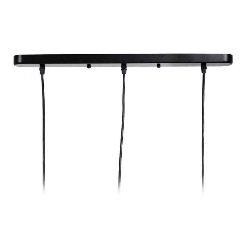 Suspension Noir Naturel Fer 220-240 V 77 x 27 x 92 cm