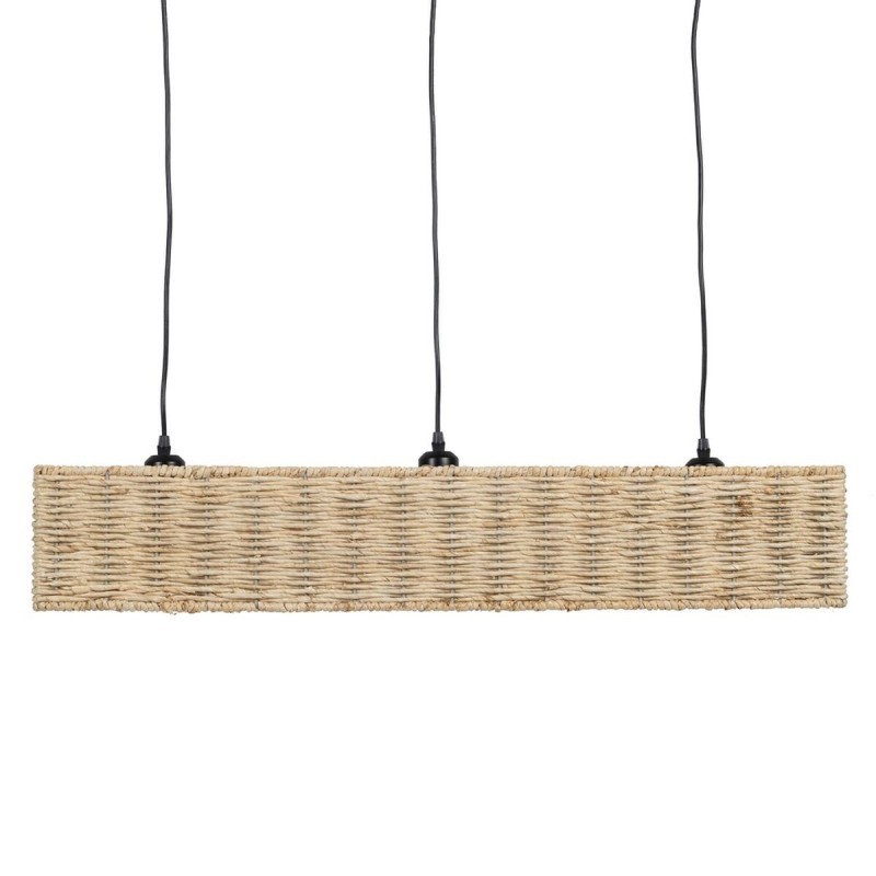 Suspension Noir Naturel Fer 220-240 V 88 x 17