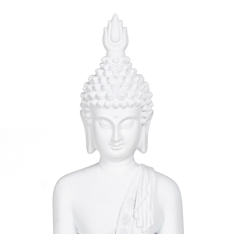 Figurine Décorative Blanc Buda 19,2 x 12 x 32,5 cm