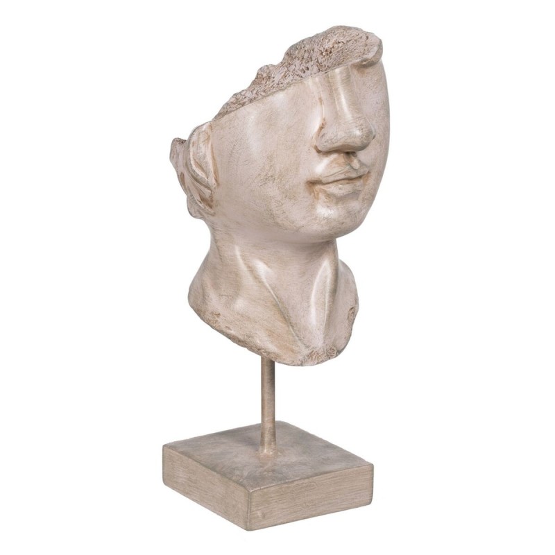 Figurine Décorative Beige Visage 12