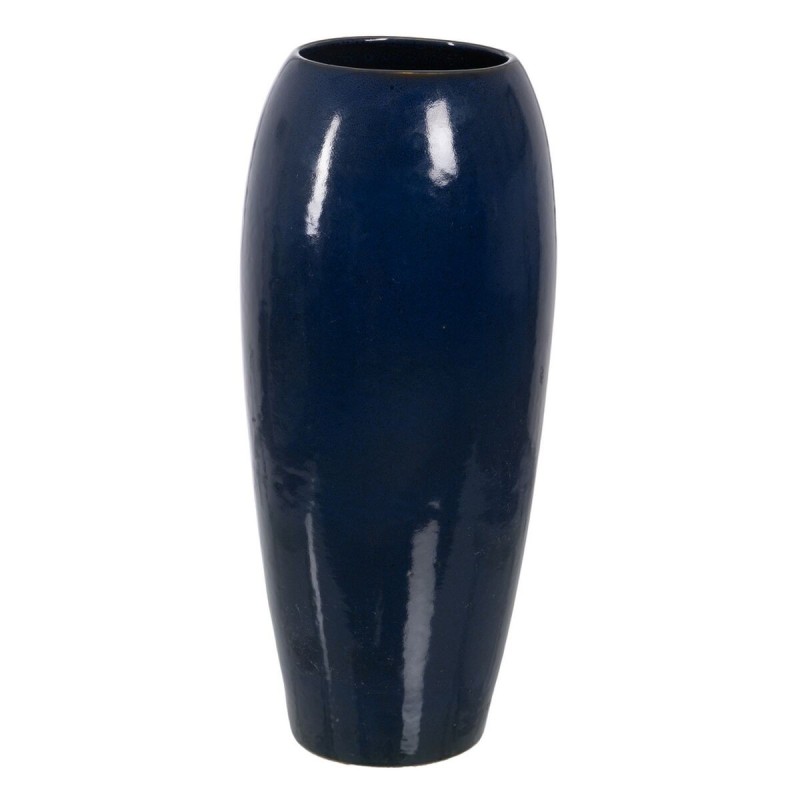 Vase Bleu Céramique 35 x 35 x 81 cm